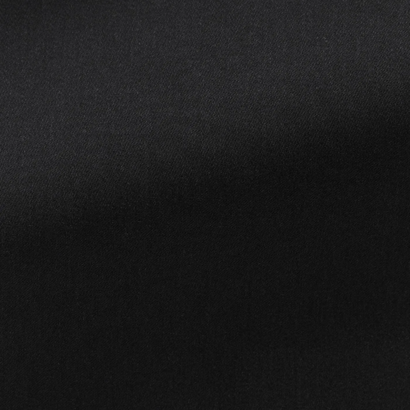 Albini Black Stretch Satin 365 Easy Care Cotton