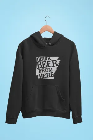 Arkansas Drink Beer From Here® - Craft Beer Hoodie