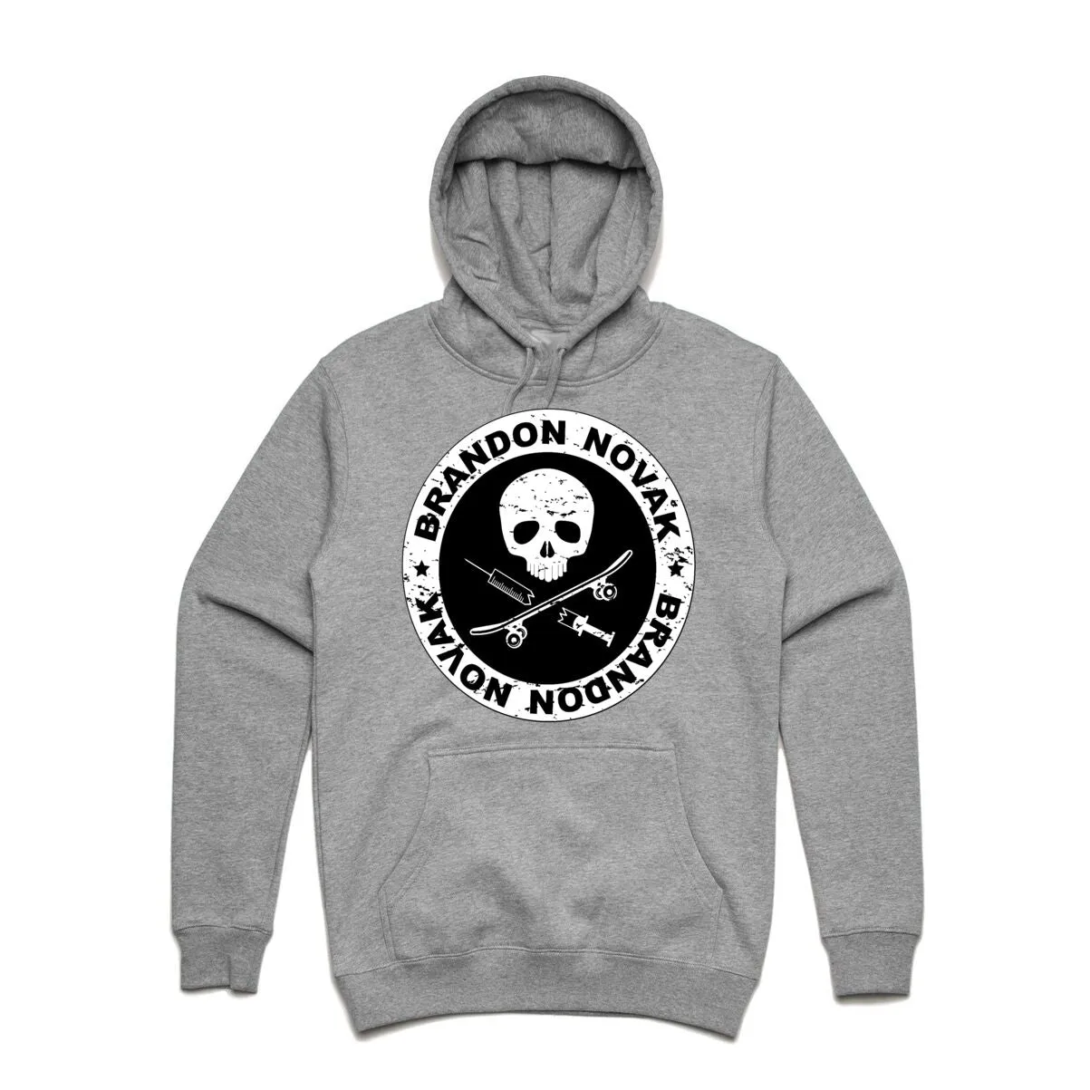 Art Society x Retro Kings NOVAKS HOUSE HOODIE GREY