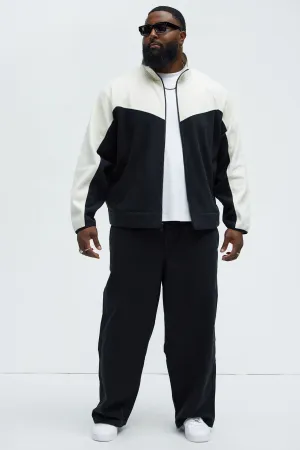 Barkley Belted Baggy Pants - Black