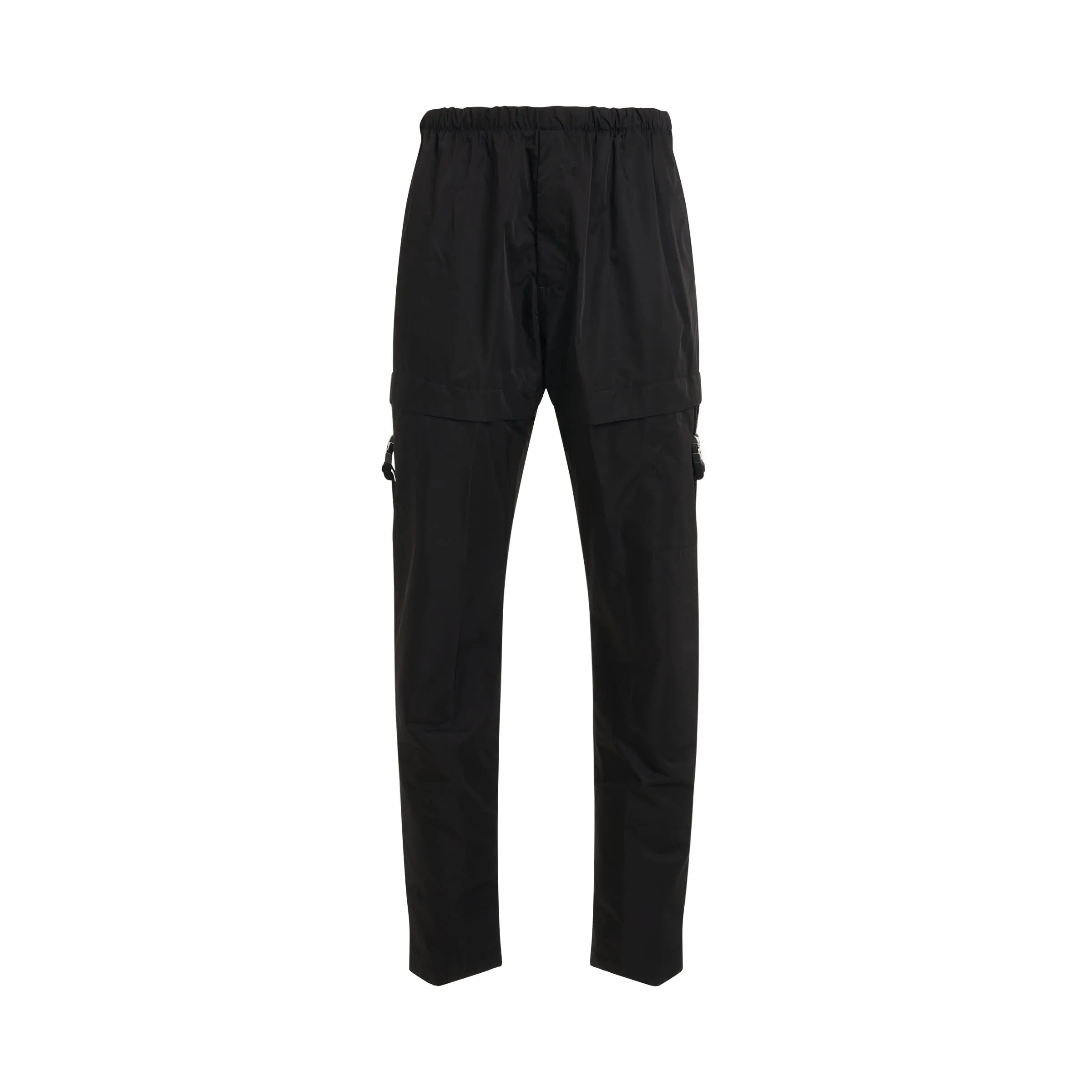 Classical Technical Eco Trousers in Black