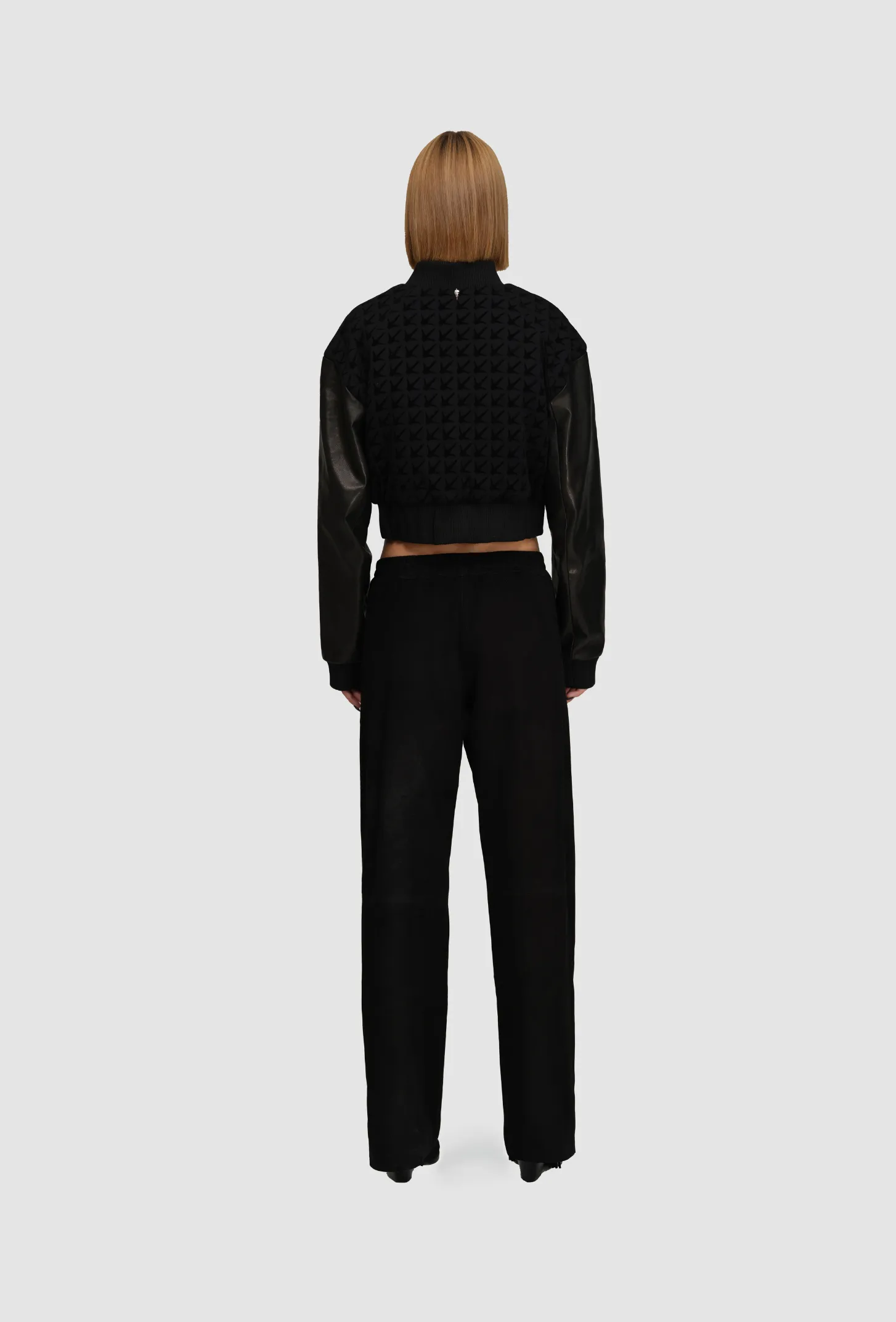 Claw Cropped Bomber