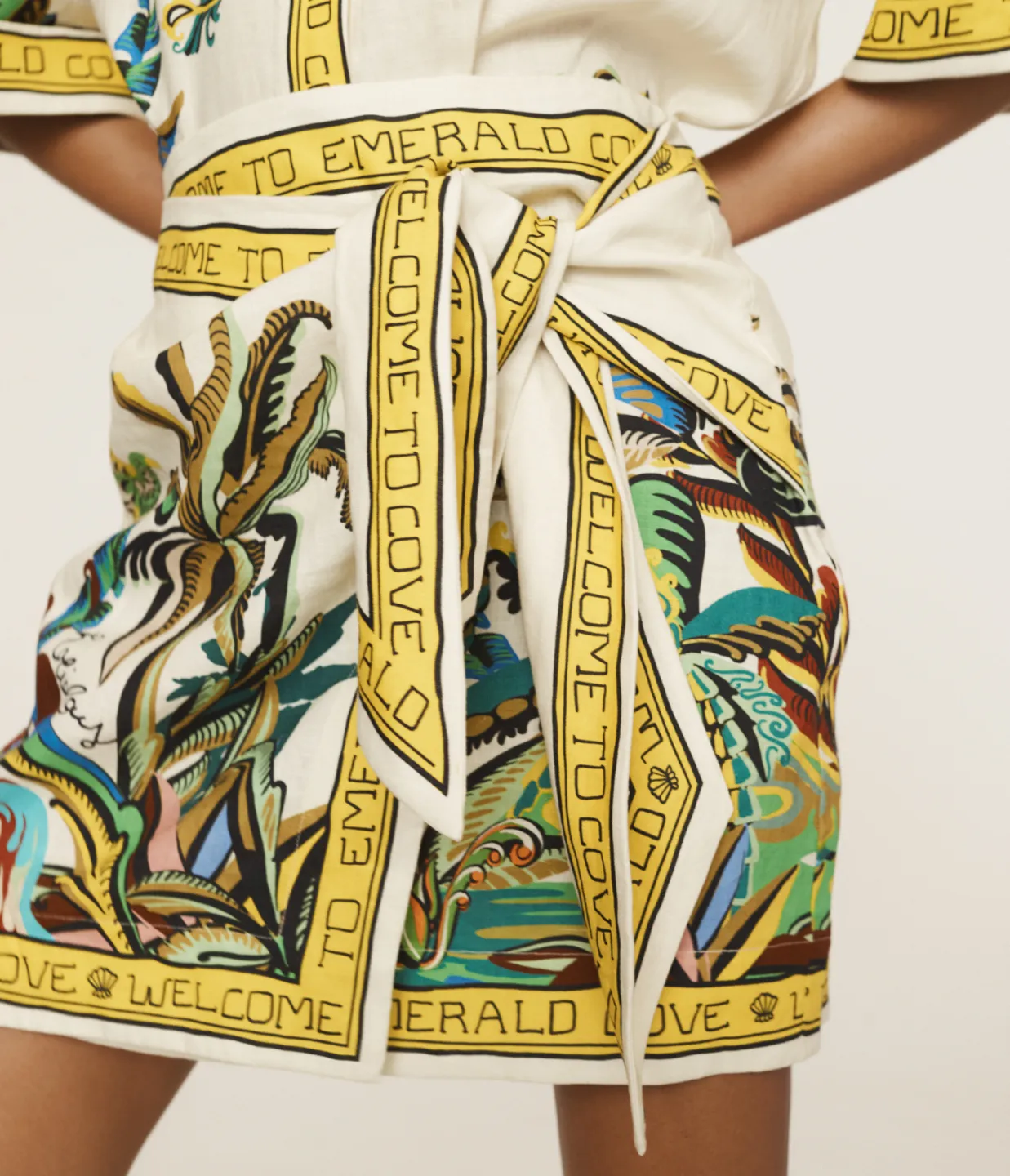 Daydream Sarong Skirt in Multi
