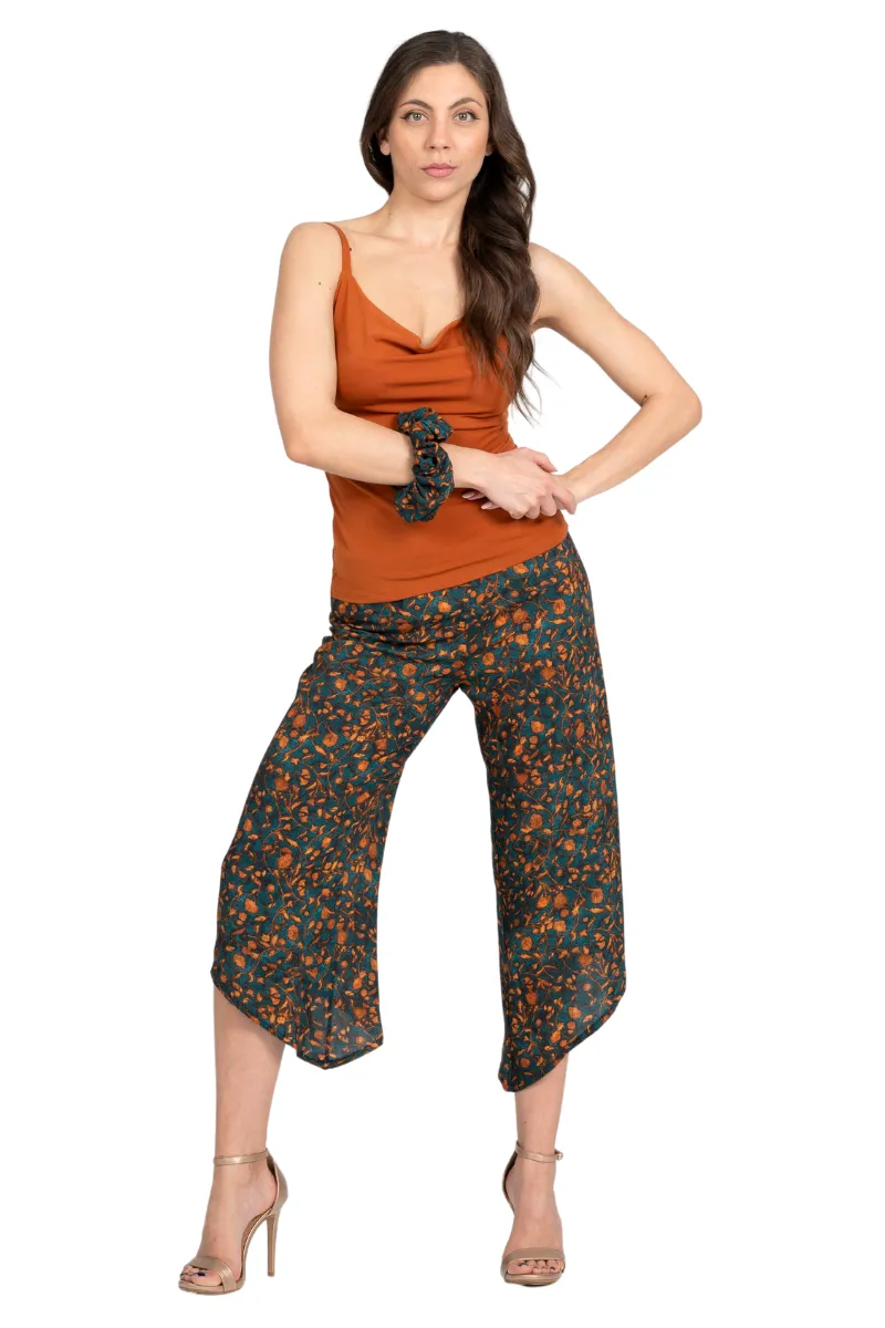 Draped Spaghetti Strap Tango Top
