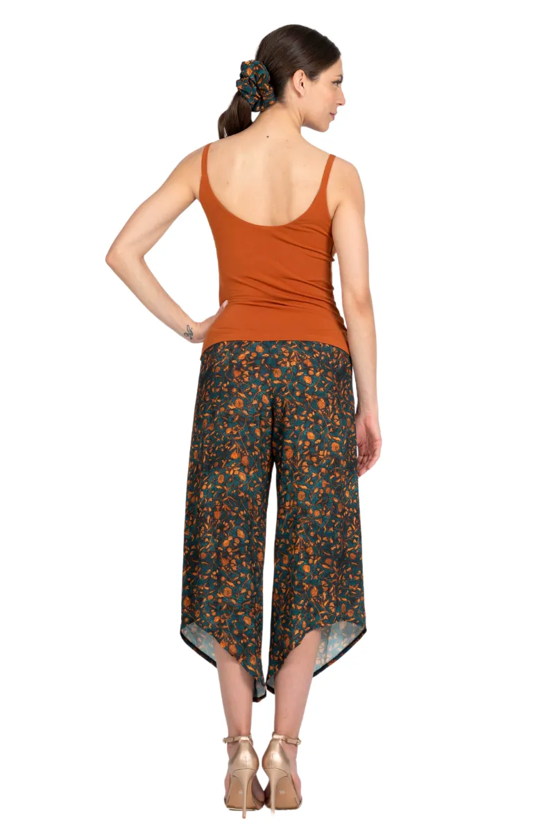 Draped Spaghetti Strap Tango Top