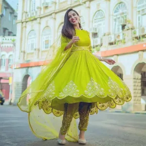 Elegant Anarkali Gown