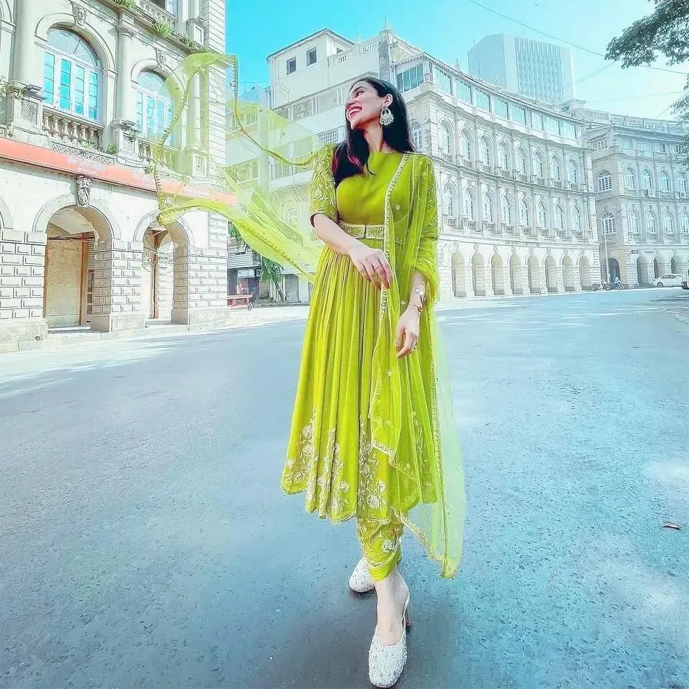 Elegant Anarkali Gown