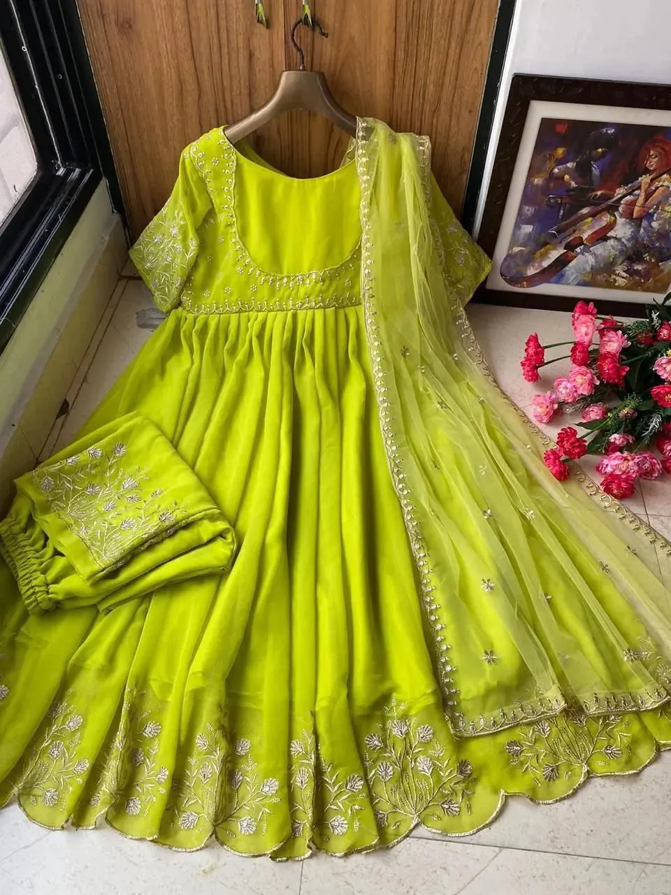 Elegant Anarkali Gown