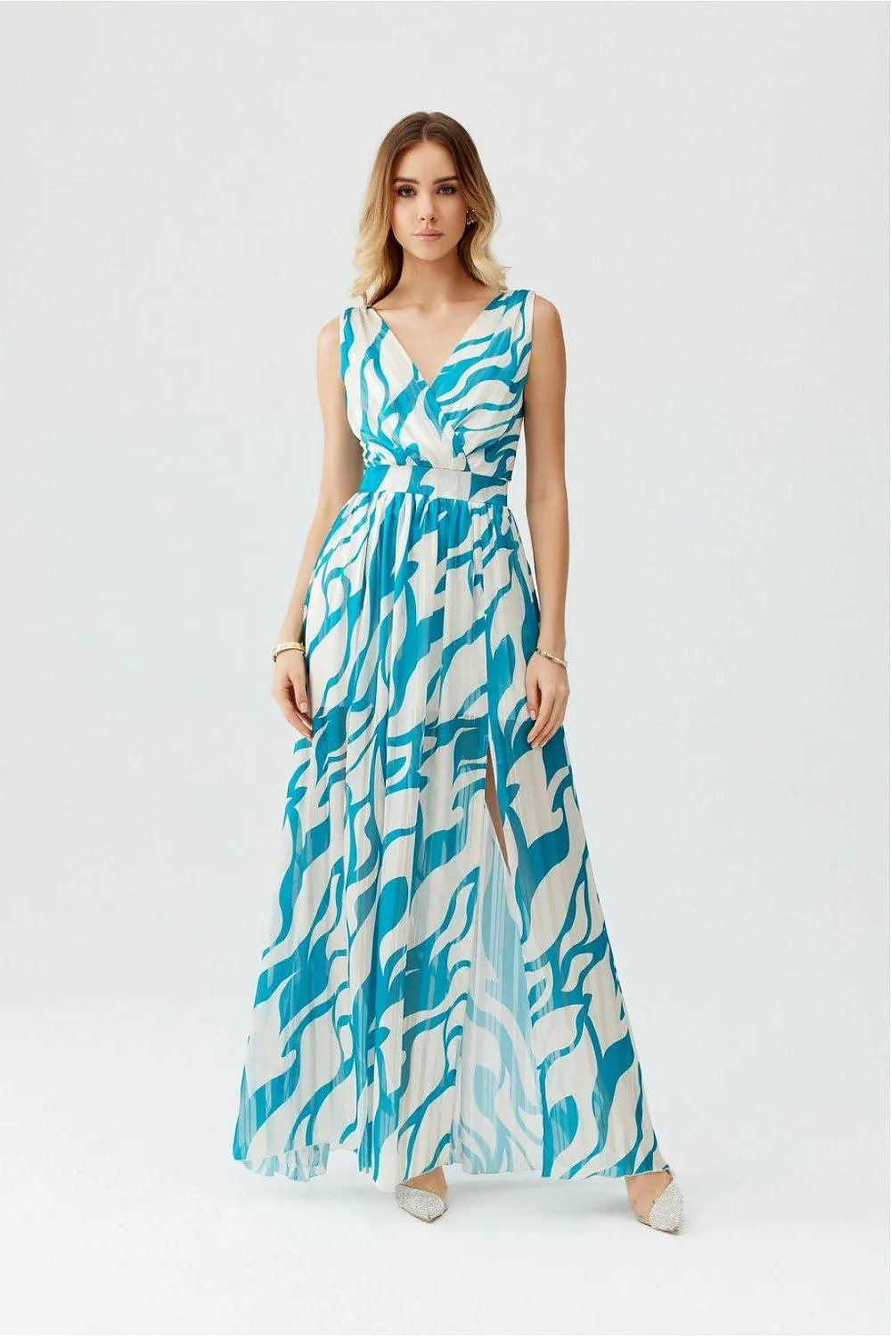 Elegant Chiffon Maxi Dress - Lorena Collection