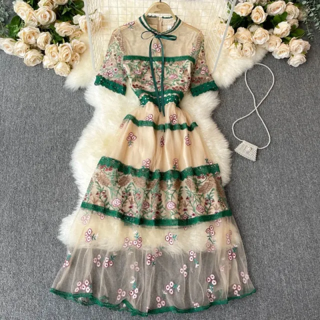 Fashion Lace Elegant Sexy Party Dress