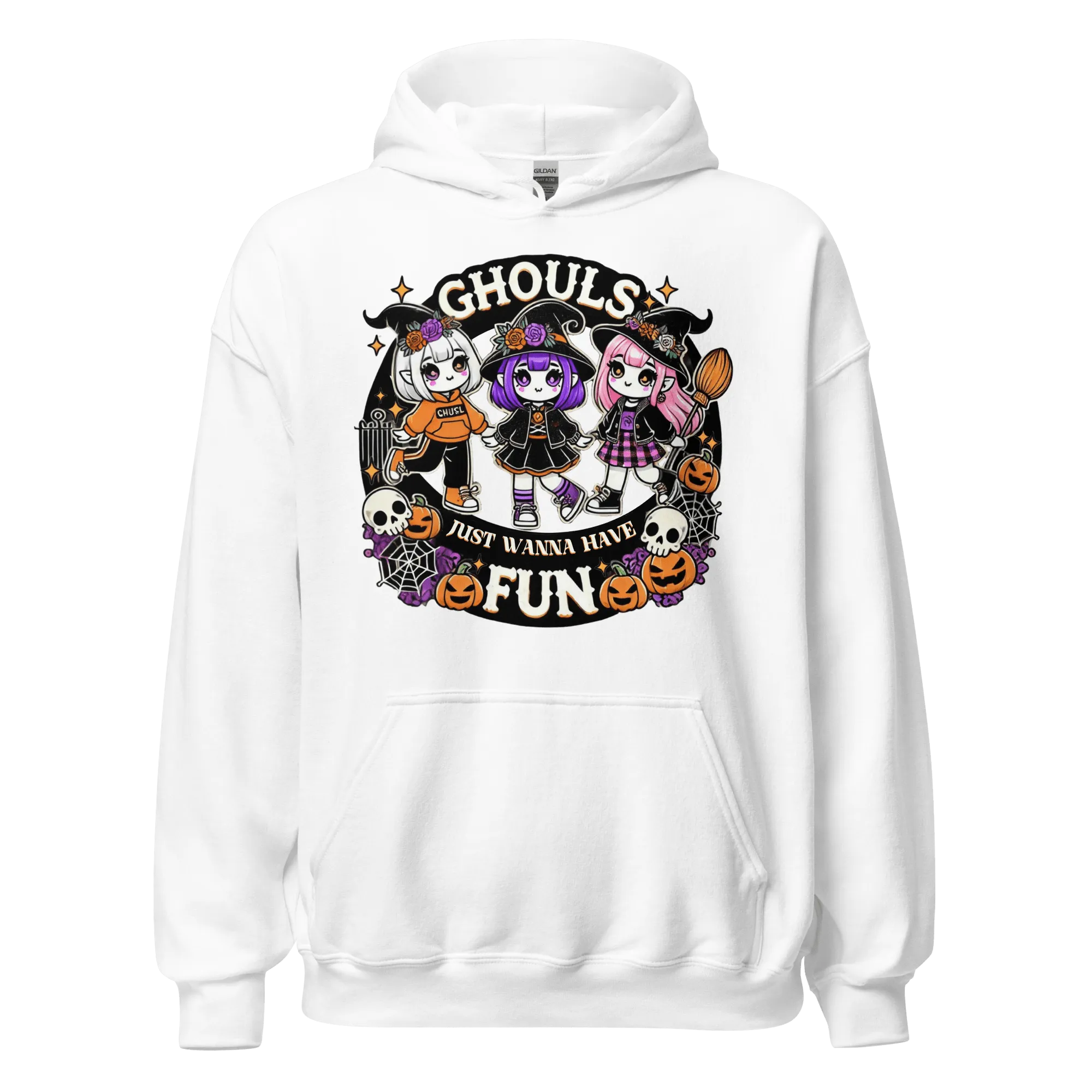 Ghouls Just Wanna Have Fun - Halloween Hoodie - Fun Halloween Hoodie