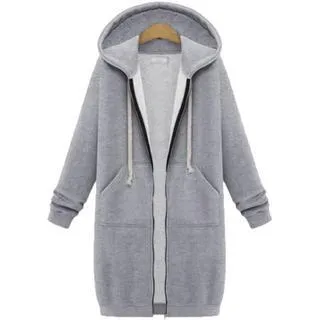 Glamzlife's Hooded Long Sleeved Women's Jacket