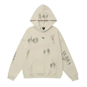 Handmade DIRTY FIT Painting Hoodie