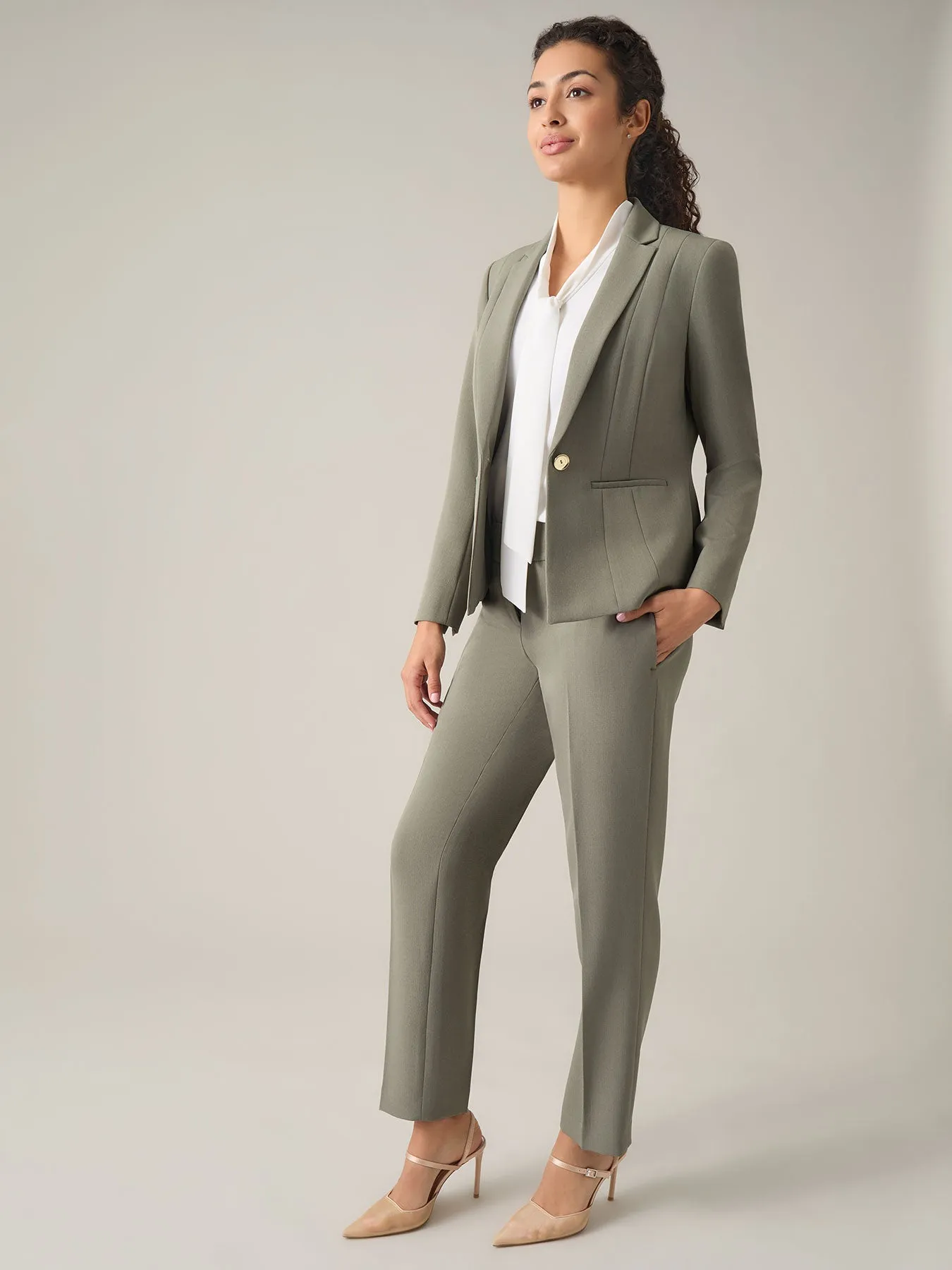 Holly Jacket, Iconic Stretch Crepe