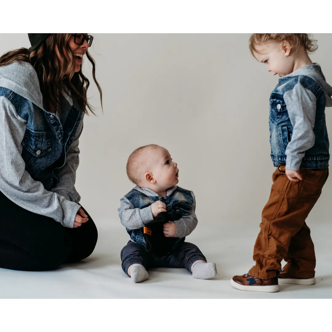 Hooded Denim Jacket - Infant