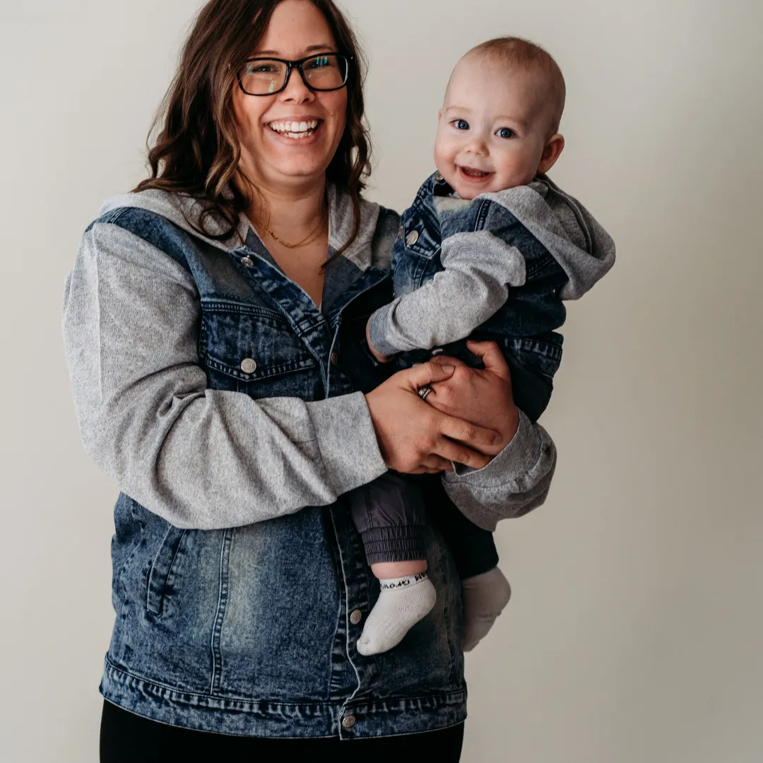 Hooded Denim Jacket - Infant