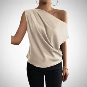 Johanna One-Shoulder Asymmetrical Top