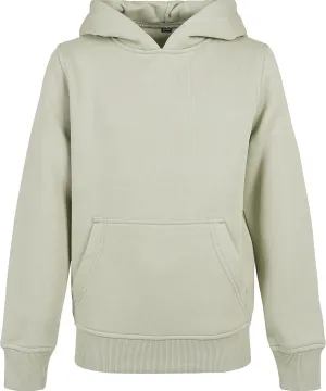 Kids basic hoodie | Soft Salvia