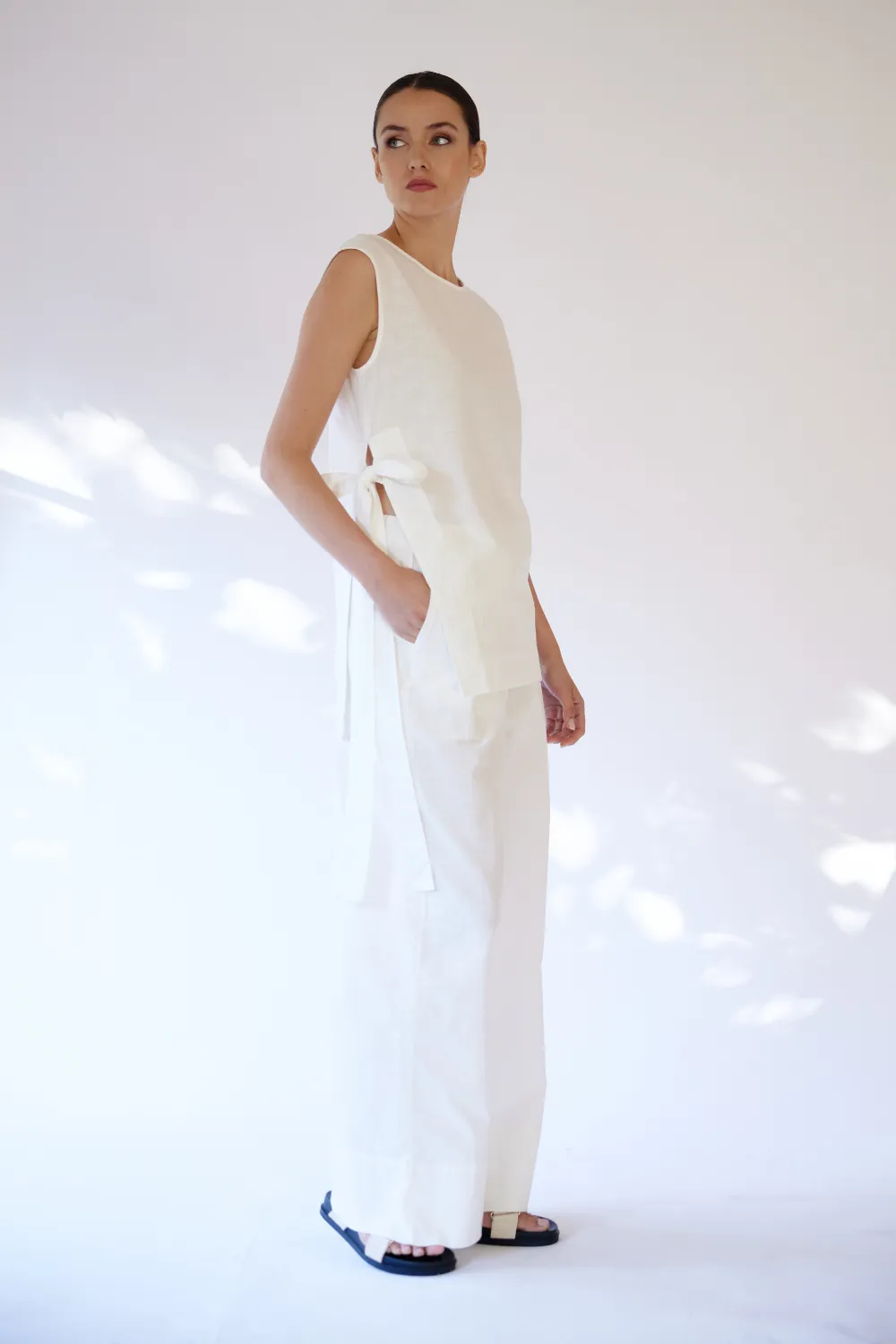 Kinney Hampton Pant Ivory