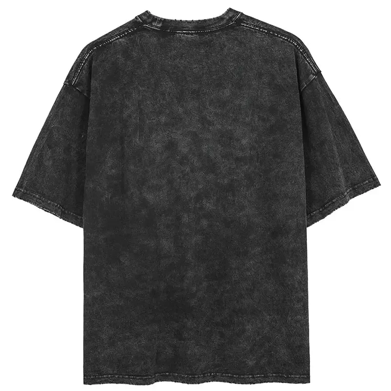 [KUJO] "Blood Manipulation" Vintage Oversized T Shirt