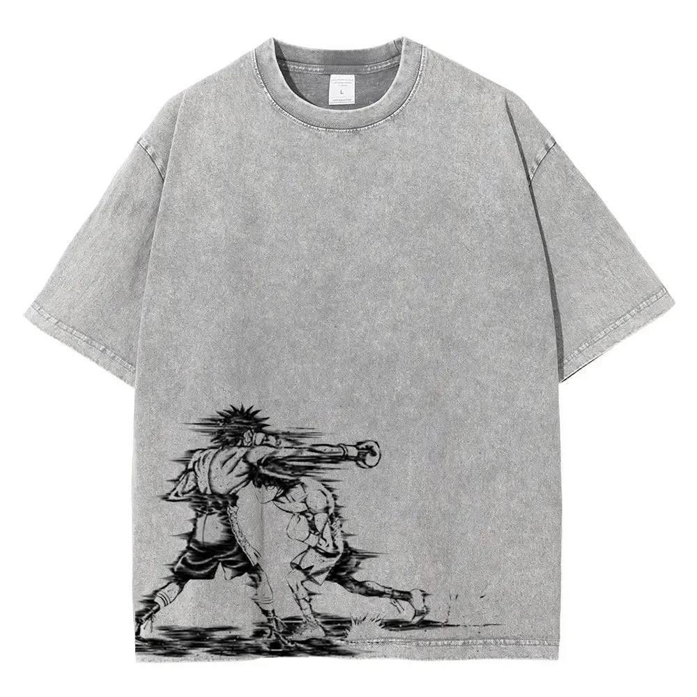 [KUJO] "Counter" Vintage Oversized T Shirt