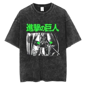 [KUJO] "Stare" Vintage Oversized T Shirt