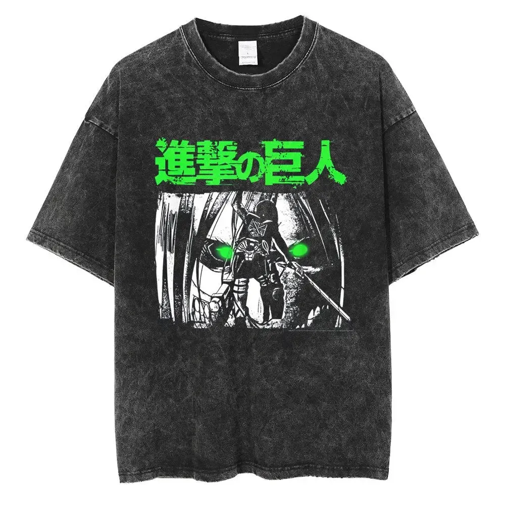 [KUJO] "Stare" Vintage Oversized T Shirt