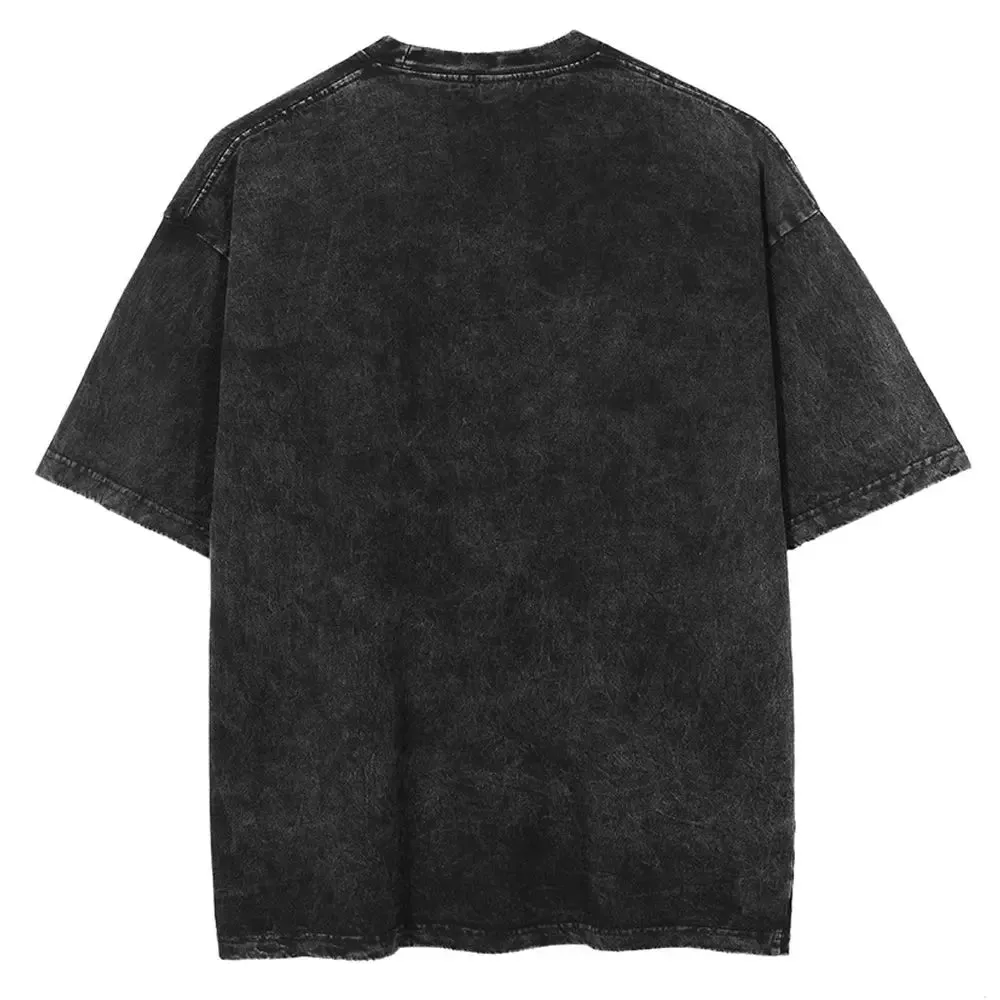 [KUJO] "Void" Vintage Oversized T Shirt