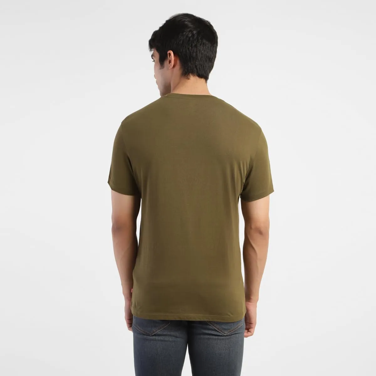 Levi's Men's Graphic Regular Fit T-Shirt (16960-0964_Dark Olive M)