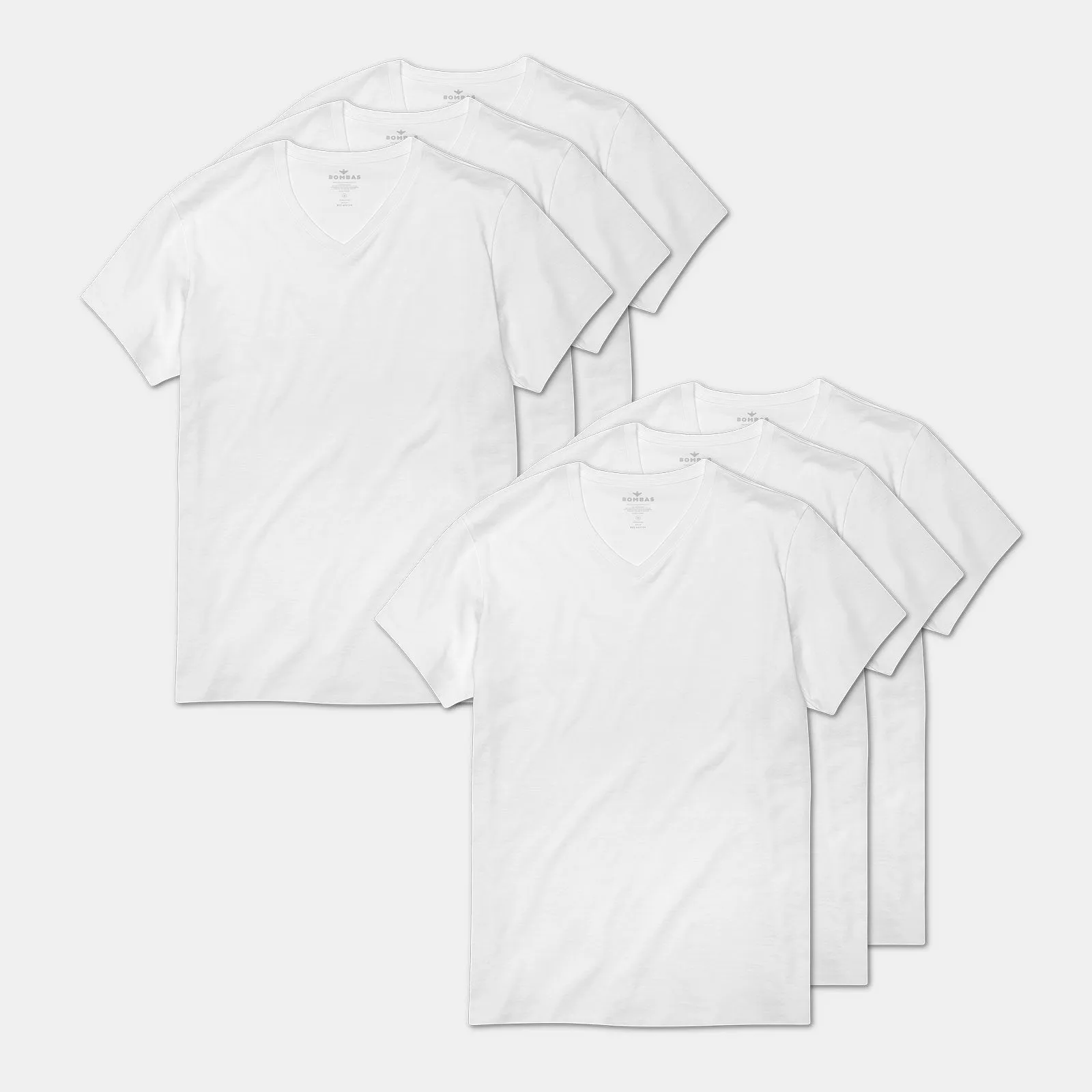 Men's Pima Cotton V-Neck T-Shirt 6-Pack