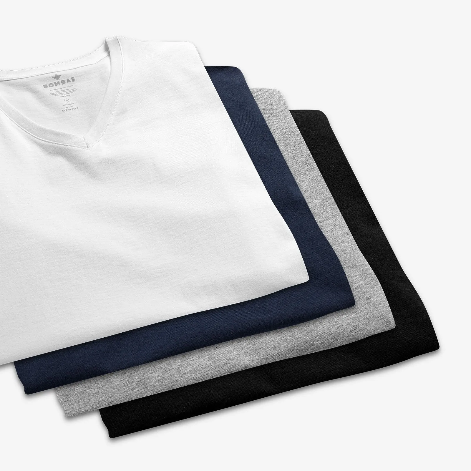 Men's Pima Cotton V-Neck T-Shirt 6-Pack