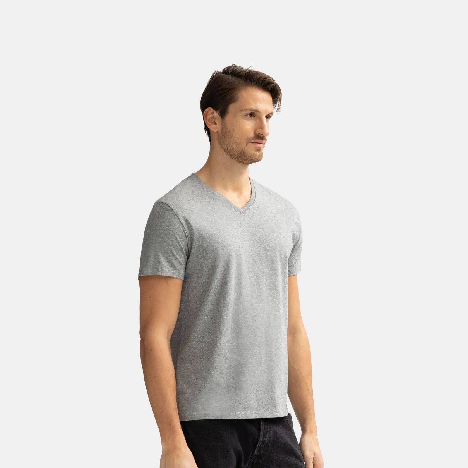 Men's Pima Cotton V-Neck T-Shirt 6-Pack