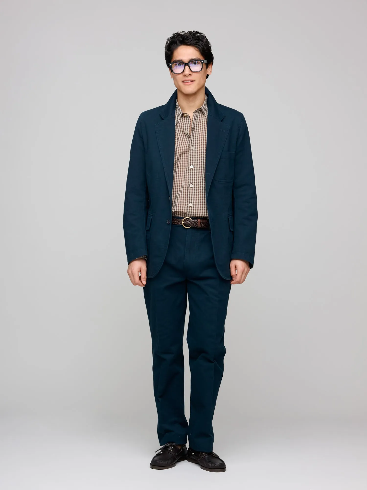 MKI Vintage Wash Games Blazer, Navy