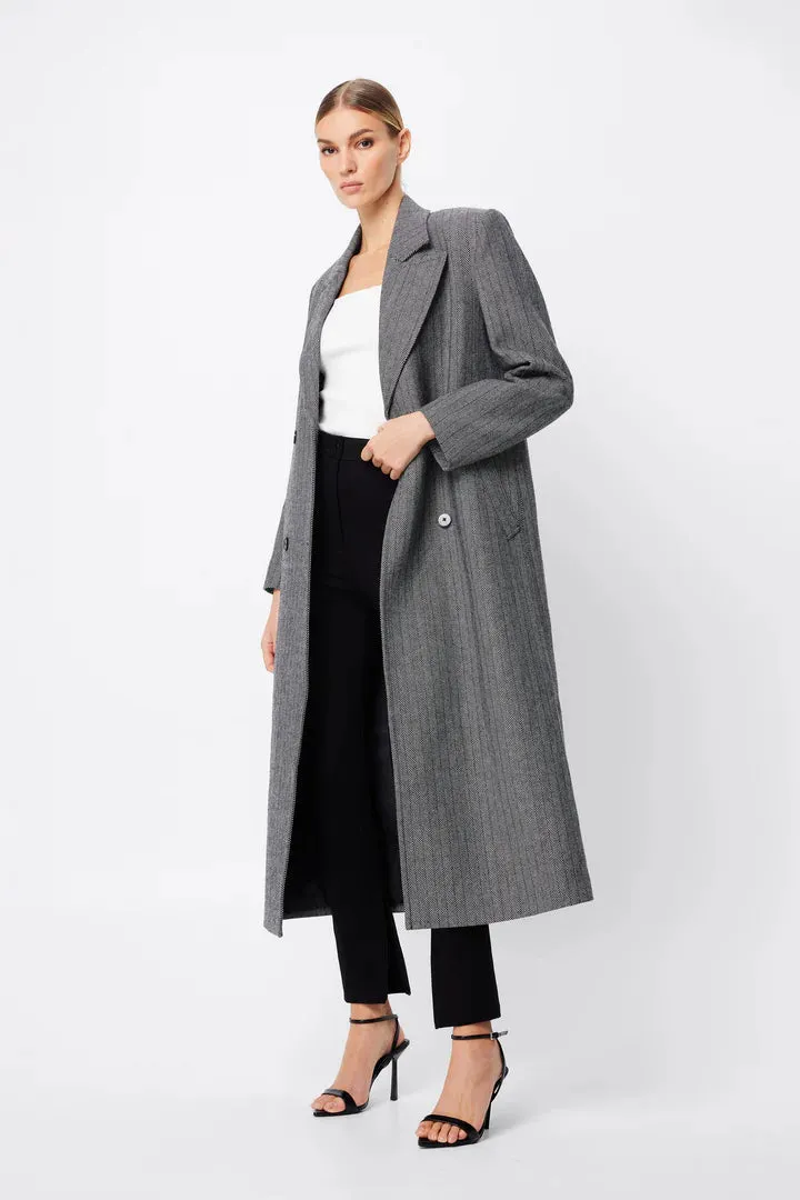 MOSSMAN - Reformation Coat HOUNDSTOOTH