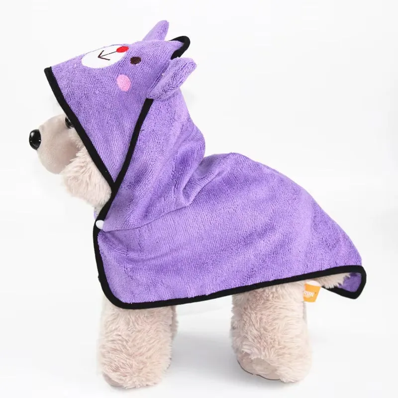Pets Towel with Hoodies