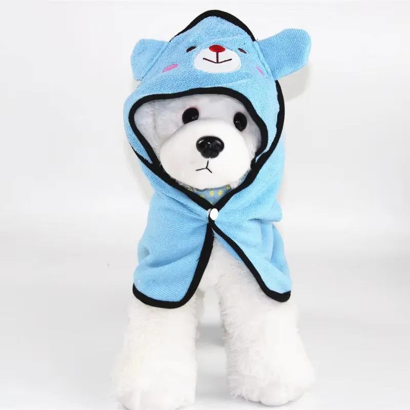 Pets Towel with Hoodies