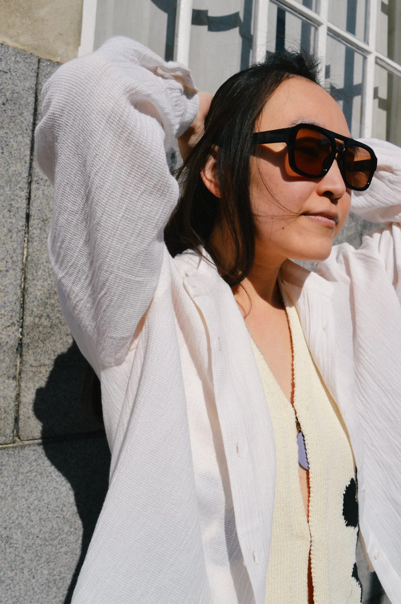Sacrecoeur Ella Ecru Blouse