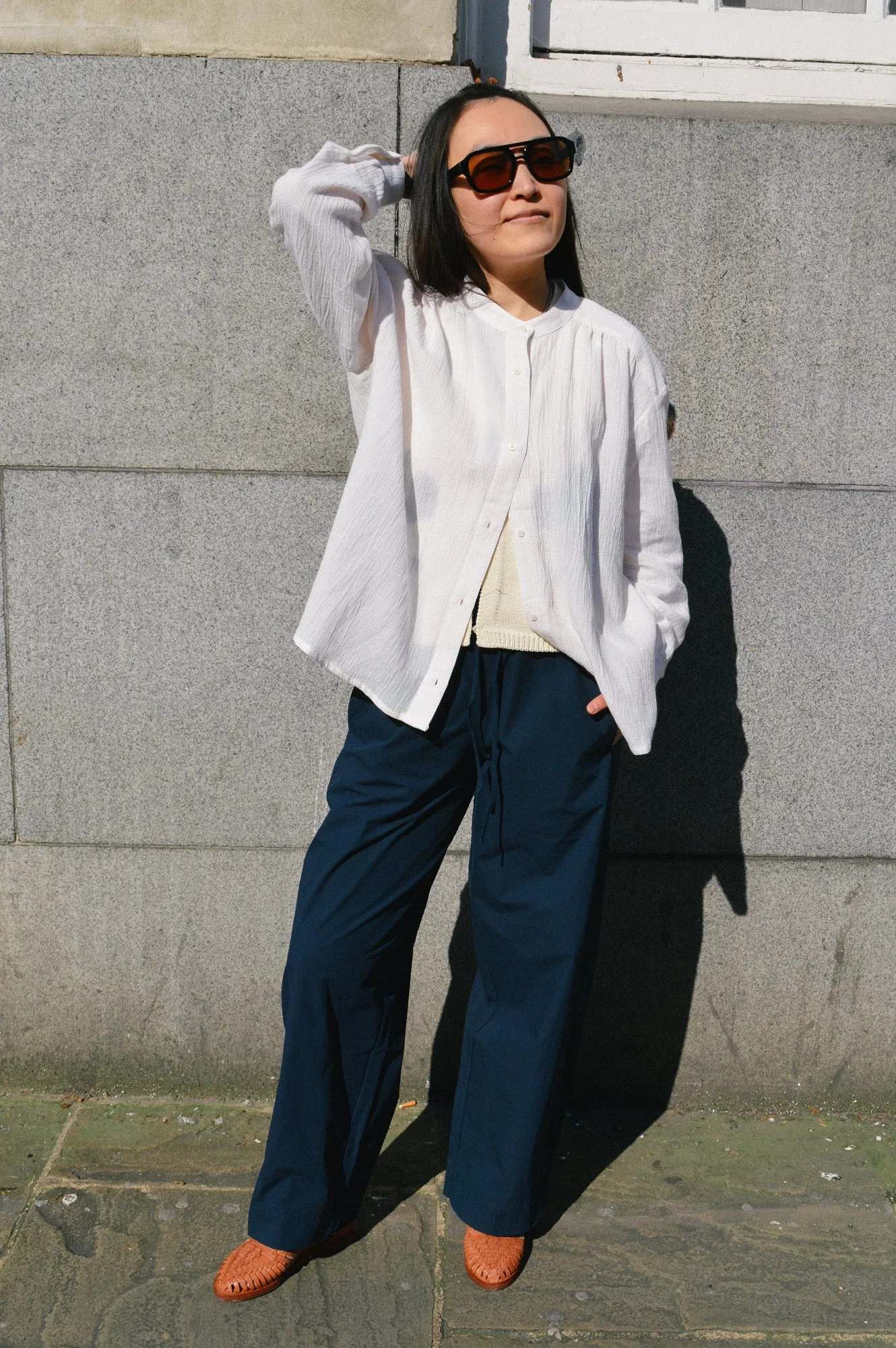 Sacrecoeur Ella Ecru Blouse