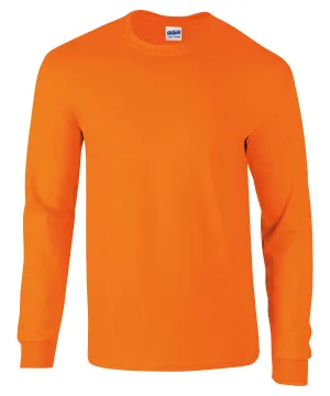 Safety Orange*† - Ultra Cotton™ adult long sleeve t-shirt
