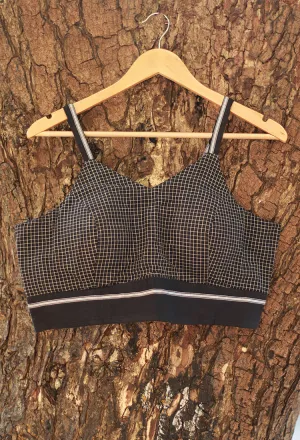 Spaghetti Strap Blouse | Patteda Anchu Noir