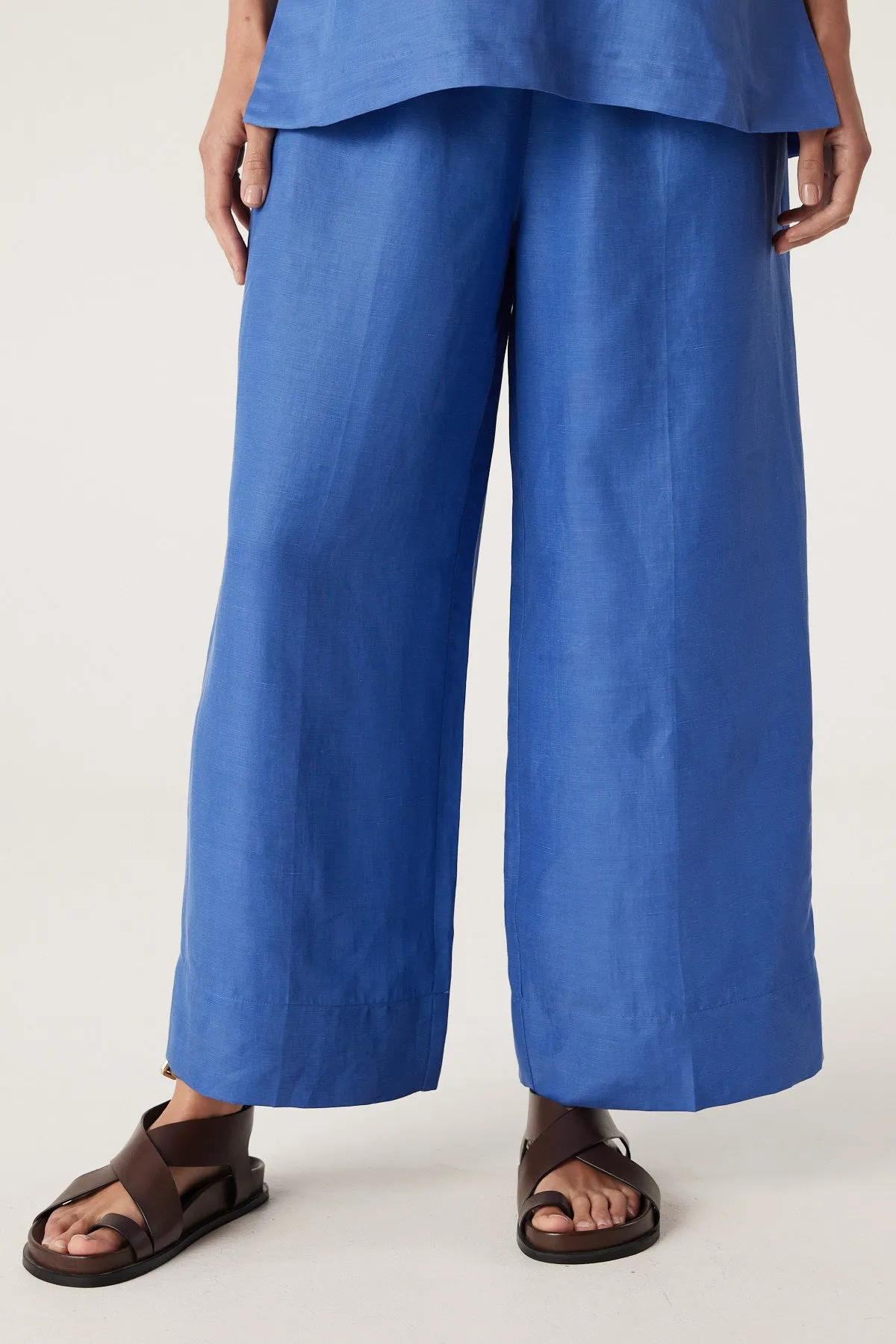 Spring Relaxed Pant - Cornflower Blue