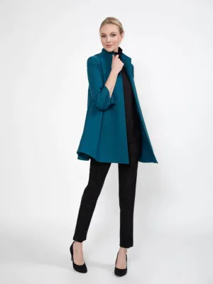 Step Hem Ankle Pants Black - Estelle and Finn