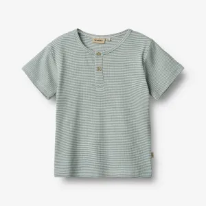 T-Shirt S/S Lumi - stormy sea stripe