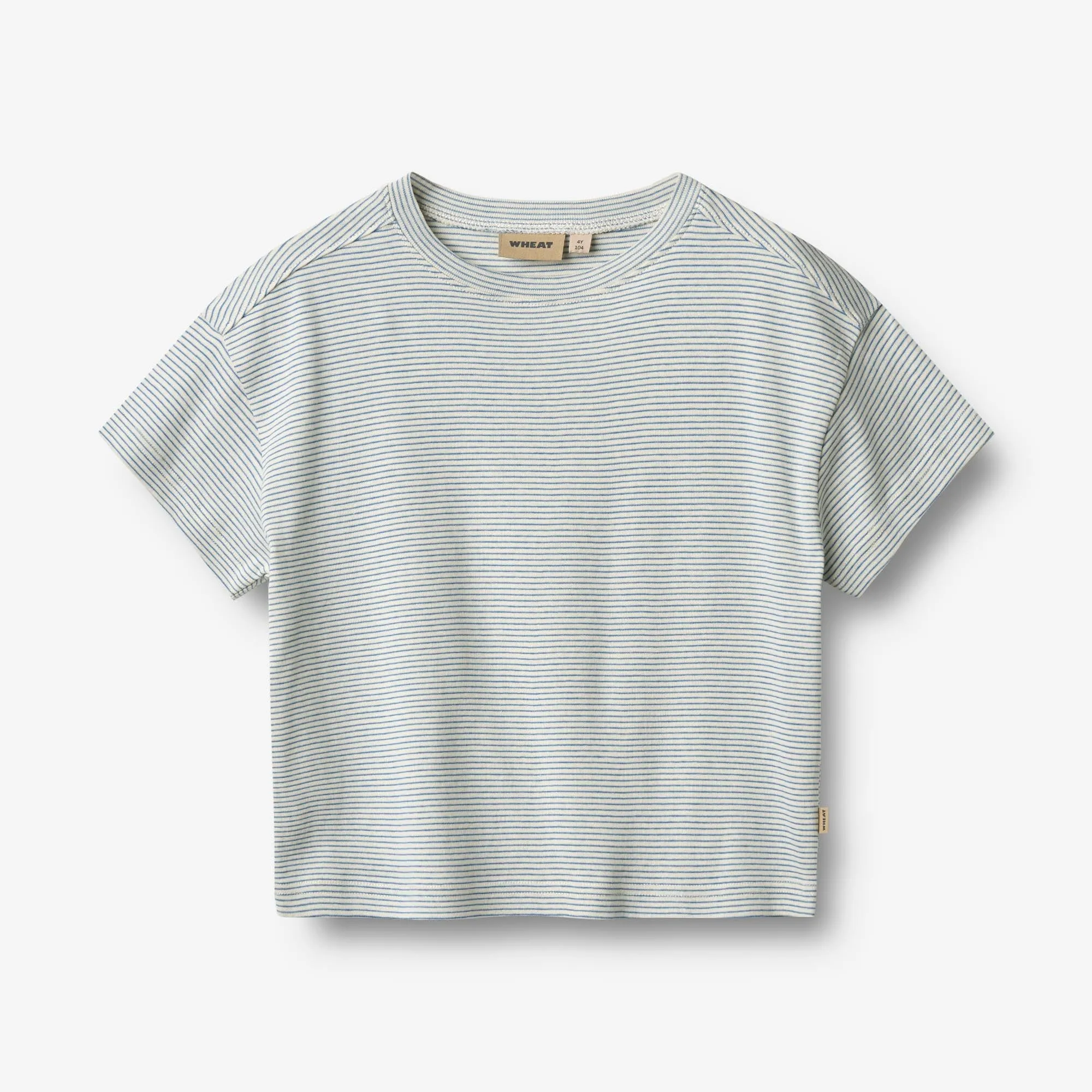 T-shirt S/S Tommy - blue stripe