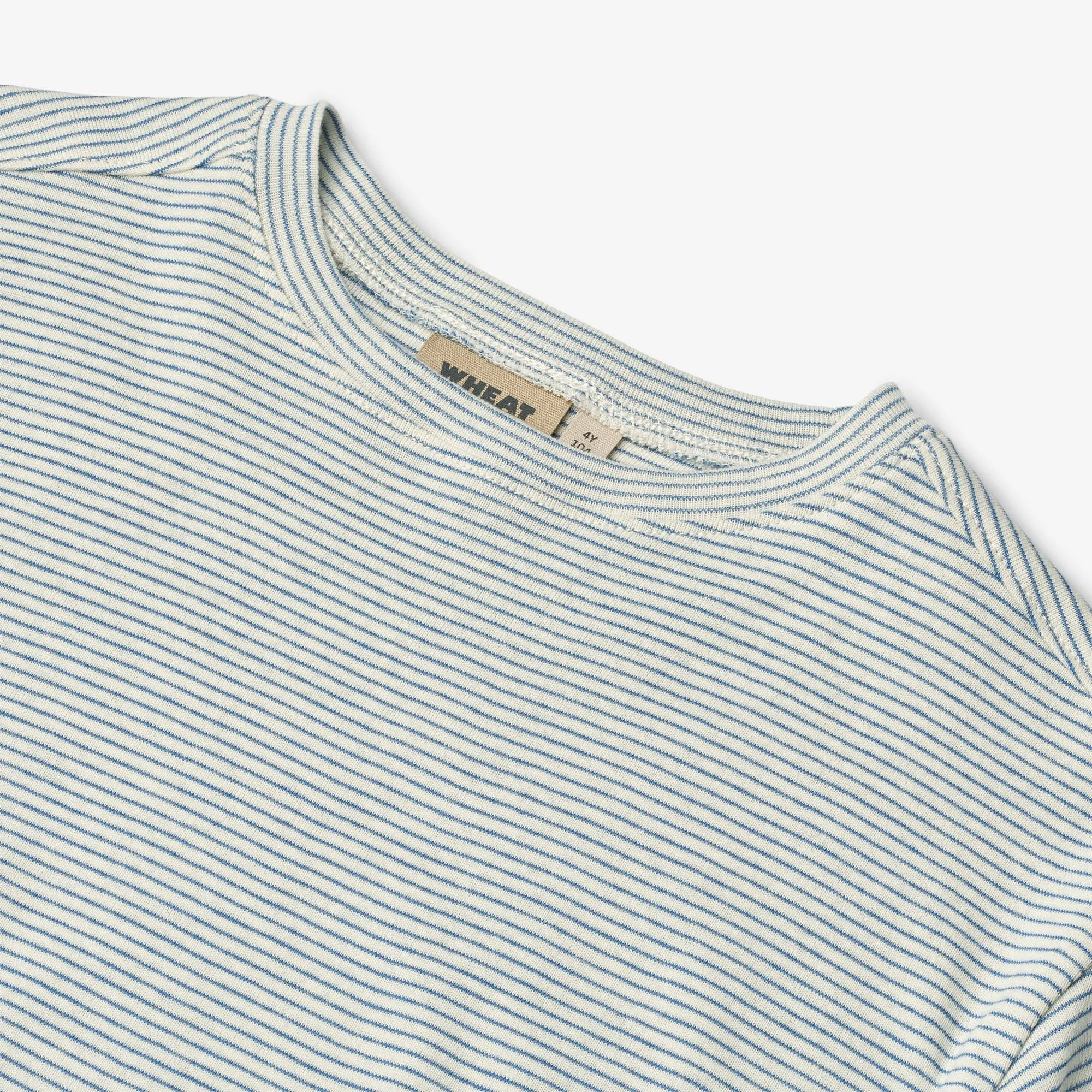 T-shirt S/S Tommy - blue stripe