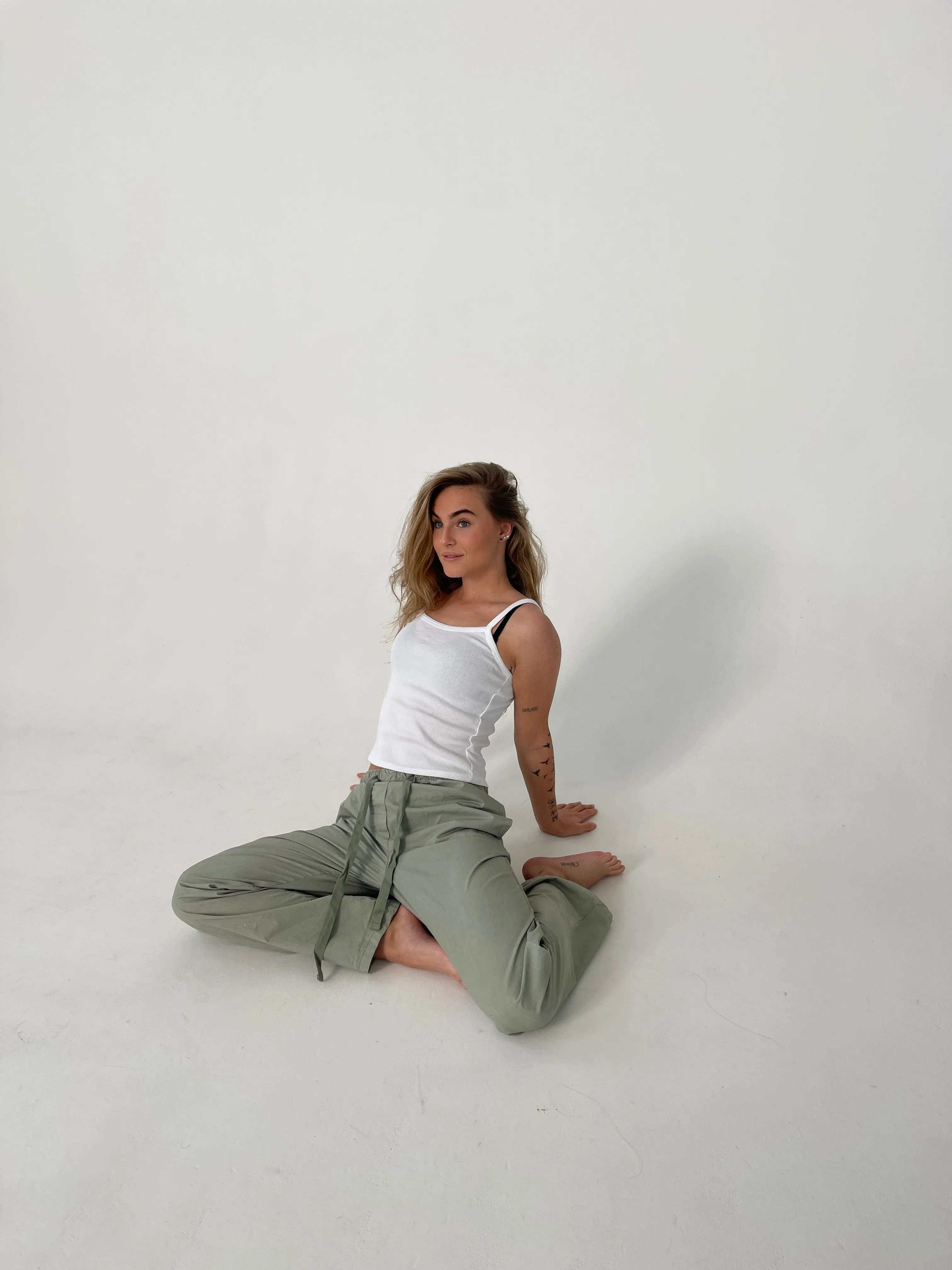 Thora straight pants - Green