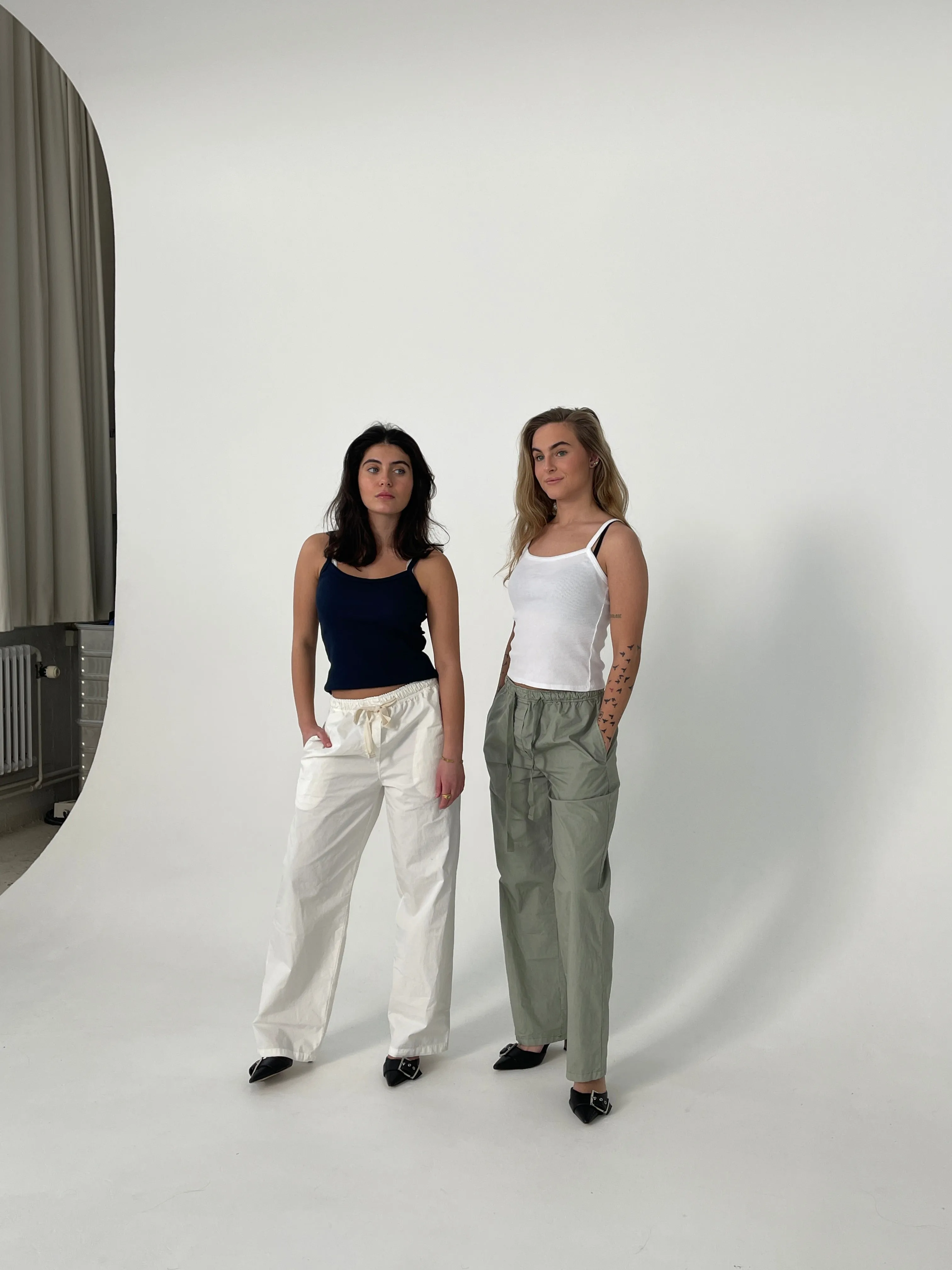 Thora straight pants - Green