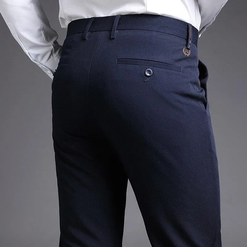 West Louis Dress Straight Suit Classic Pants