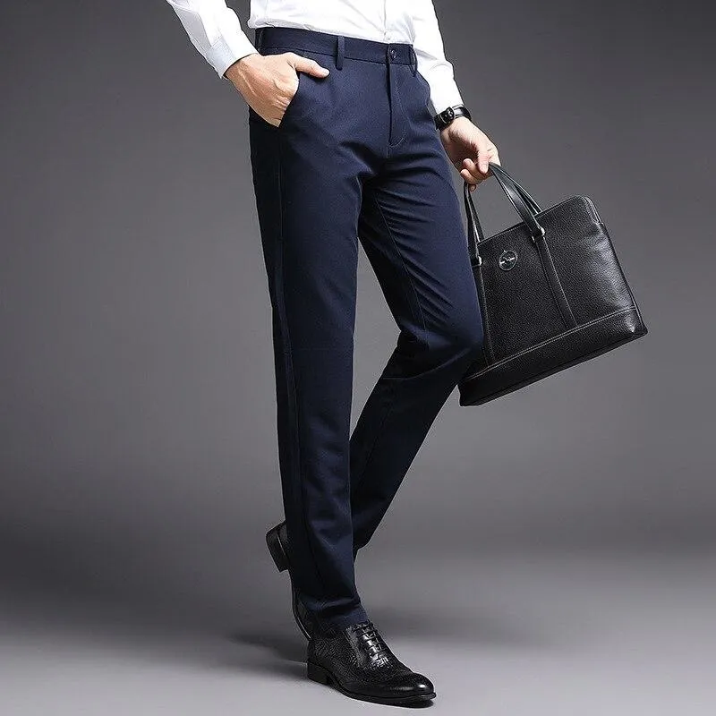 West Louis Dress Straight Suit Classic Pants