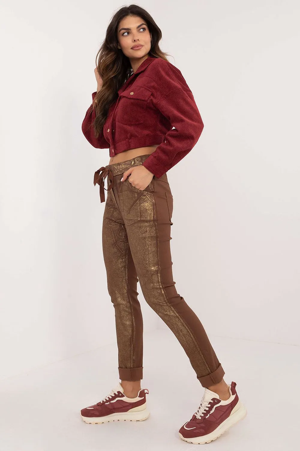 Women’s Glossy Trouser
